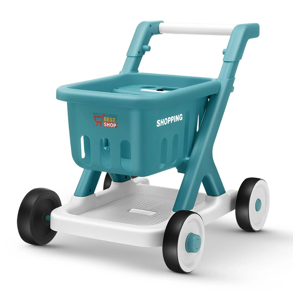 BAYBEE 2-In-1 Pull-Along Walker & Shopping Cart