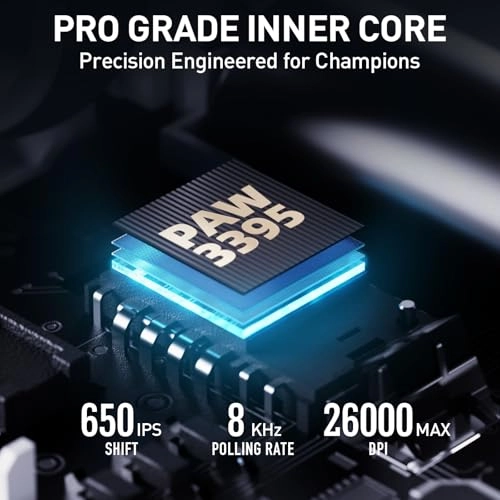 IN10P Tri-mode Gaming Mouse - Bluetooth