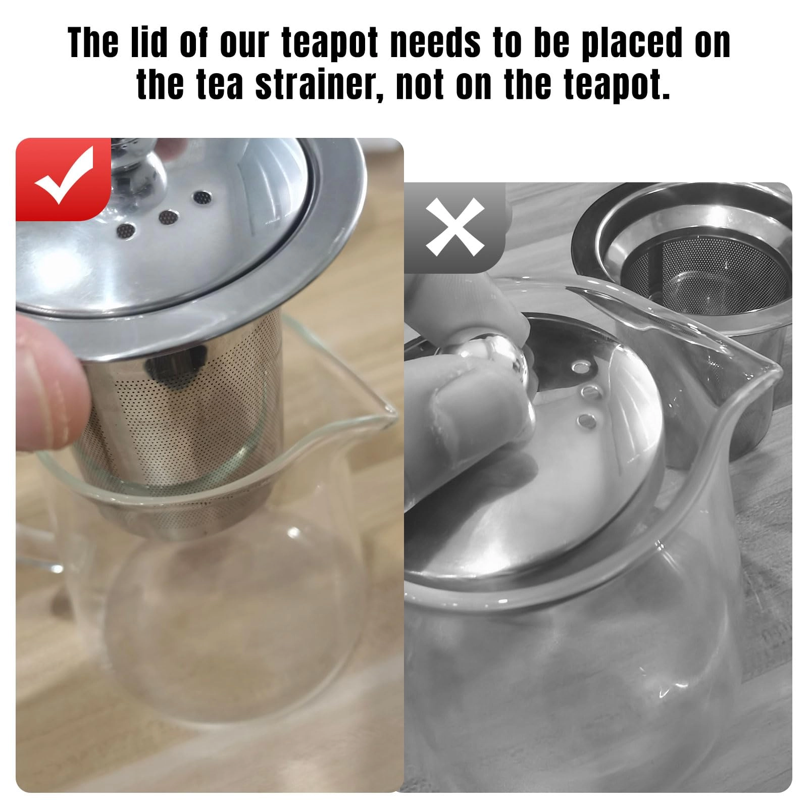 Glass Teapot - Glass 550ML