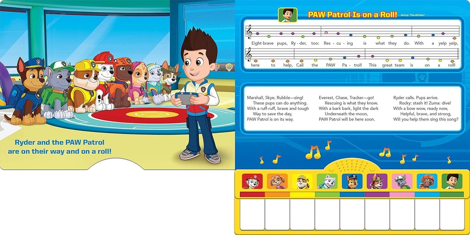 Paw Patrol Jr. Sound Board Book - 18 months+