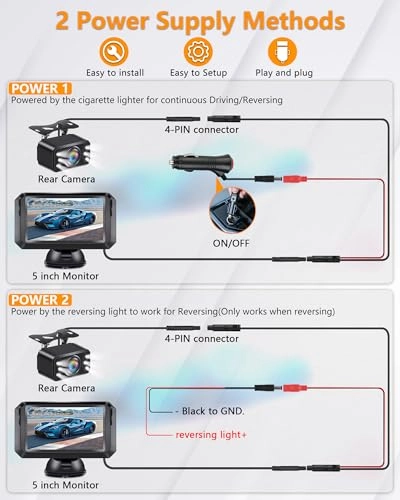 Reversing Camera - Night vision 1080P