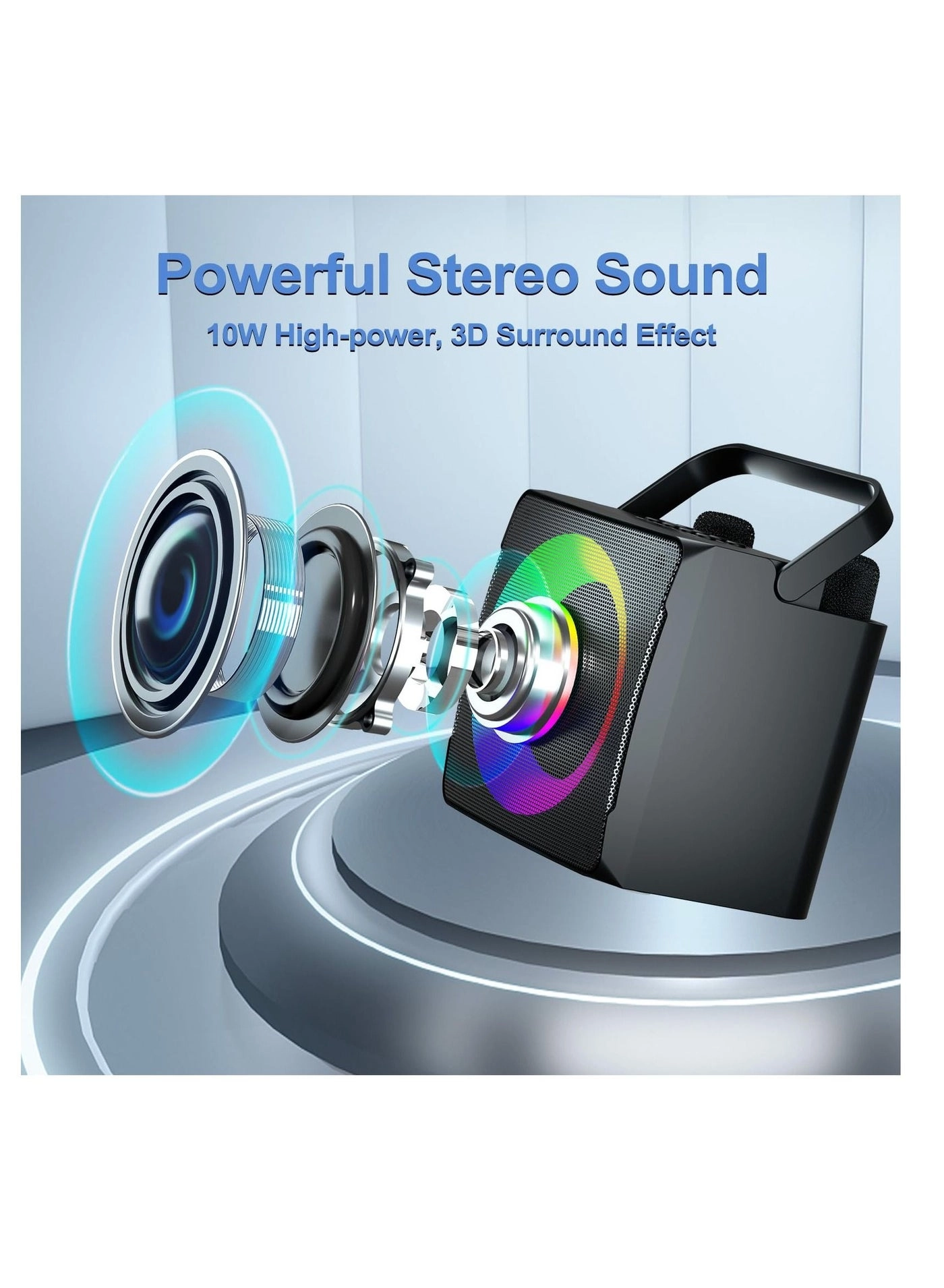 Karaoke Machine - 2 Wireless Mics 10W