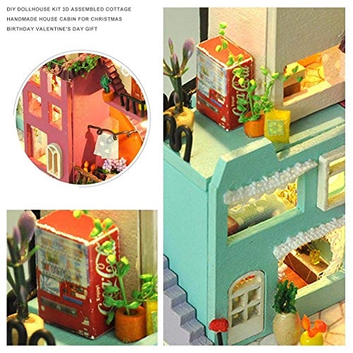 OUKA Dollhouse Kit - fairytale town 1:24