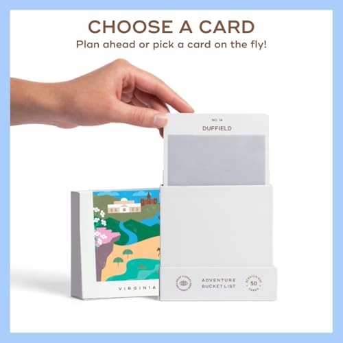 Virginia Adventure Bucket List - 50 Scratch-Off Cards