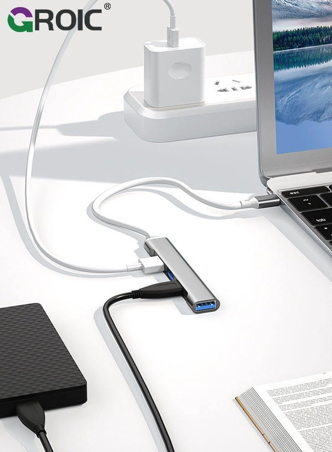 USB Hub - 4-Port 1xUSB3.0 3xUSB2.0