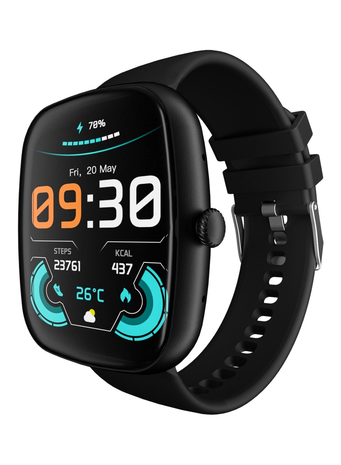 Trusmi Smart Sport Watch 45mm Plastic