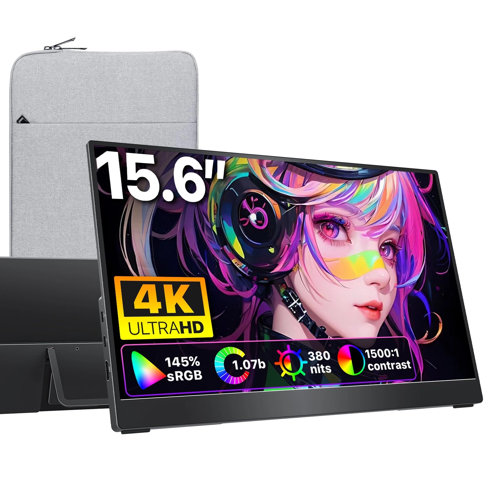 cocopar Y156ULH-X Portable Monitor - 15.6 Inches 4K UHD