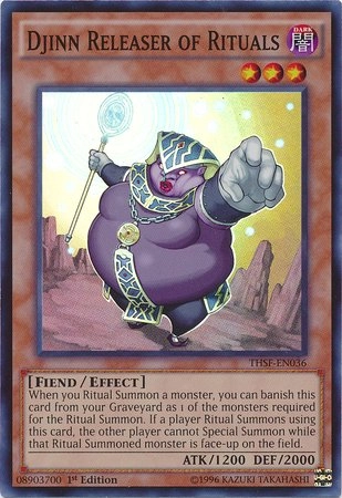 Konami Djinn Releaser of Rituals THSF-EN036 - Unlimited Edition