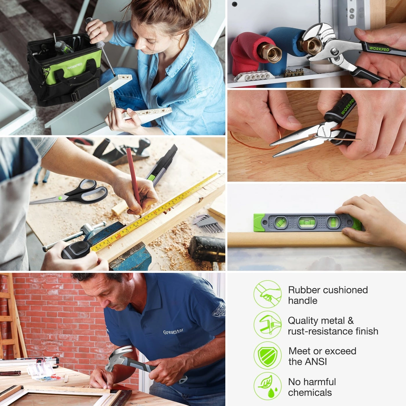 Home Tool Set - 20V 157PCS Lithium-Ion