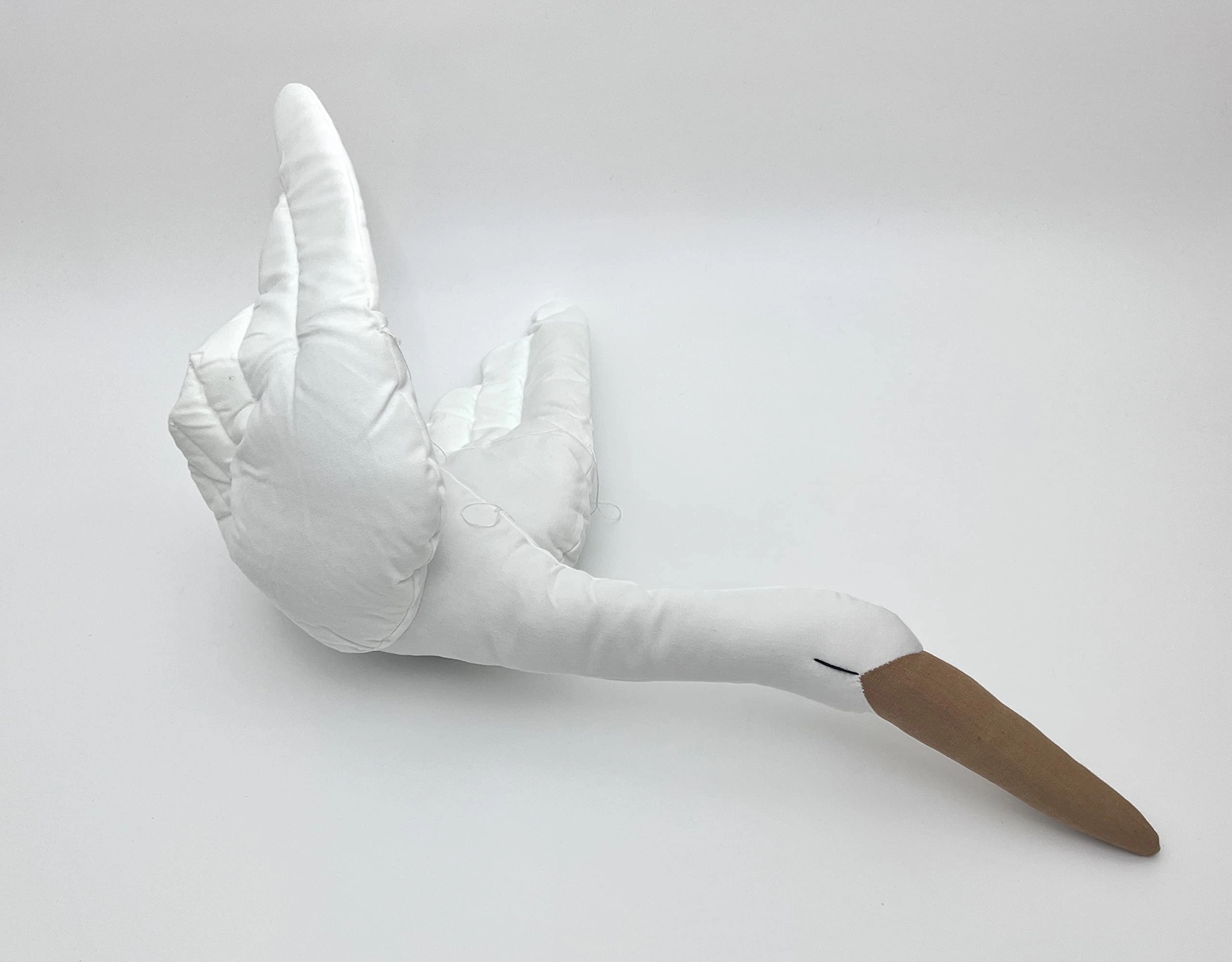 Little Ones Baby steps Big Dreams Swan Doll - 60 x 10 x 40 cm Cotton