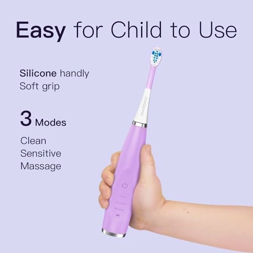 Kids Electric Toothbrushes - Sonic Rechargeable Smart Timer