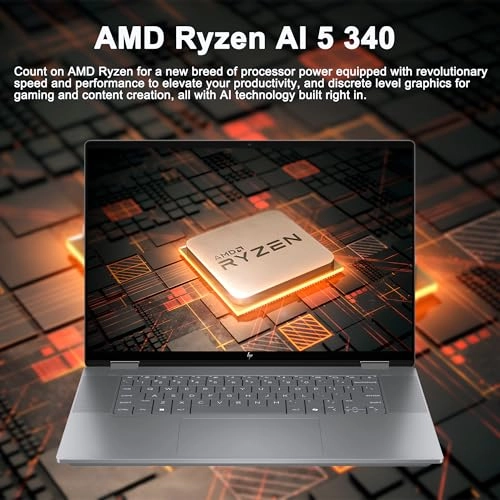 OmniBook X - 16'' Ryzen AI 5 340 16GB DDR5 512GB SSD