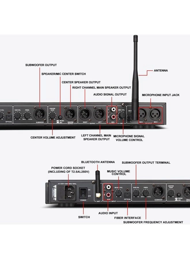 REV3900 - Pre Effector Multieffects Bluetooth