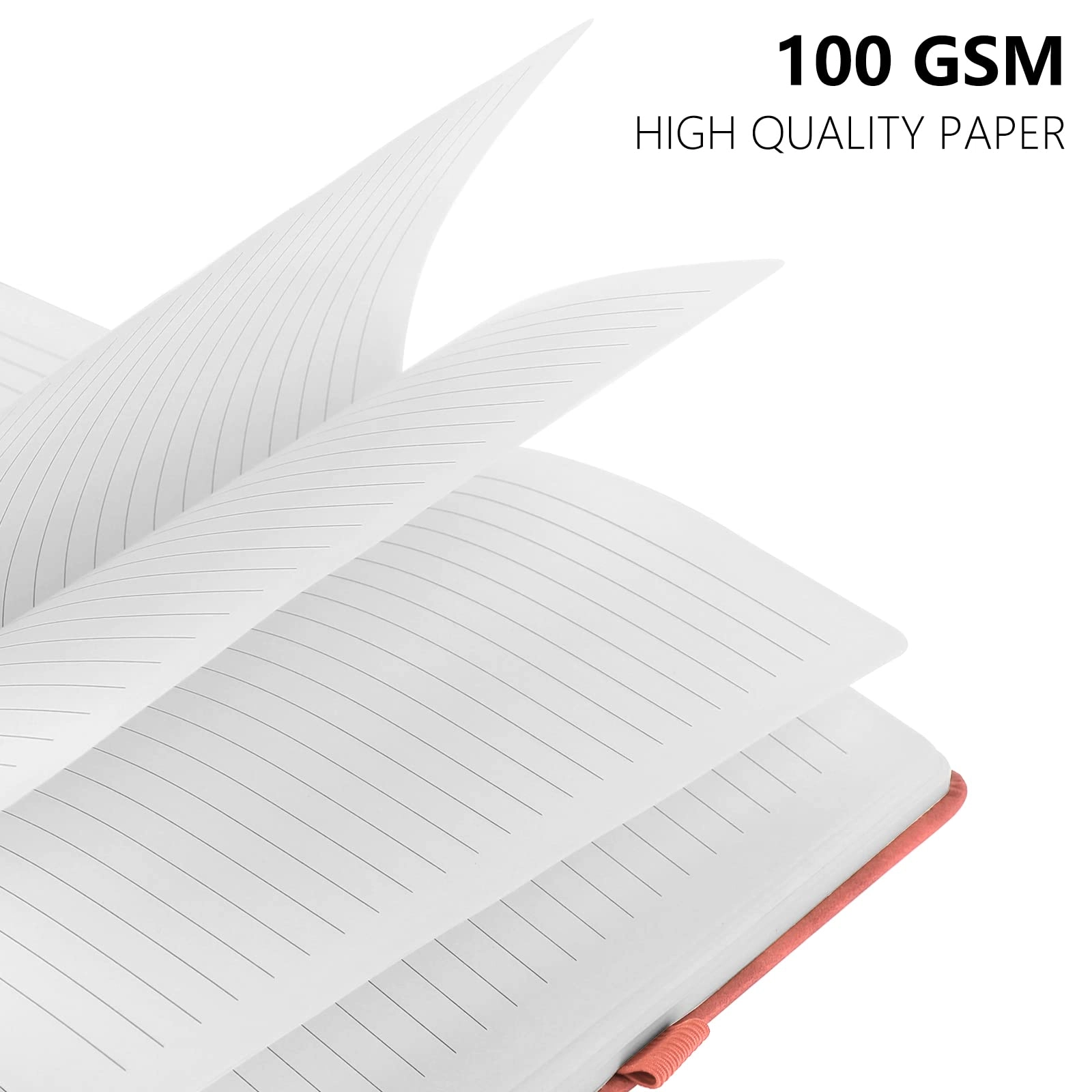 A5 Notebook A5 Hardcover - Lined 100 Sheets