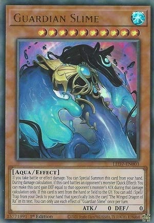 Yugioh Singles Legendary Duelists: Rage of Ra Guardian Slime LED7-EN003