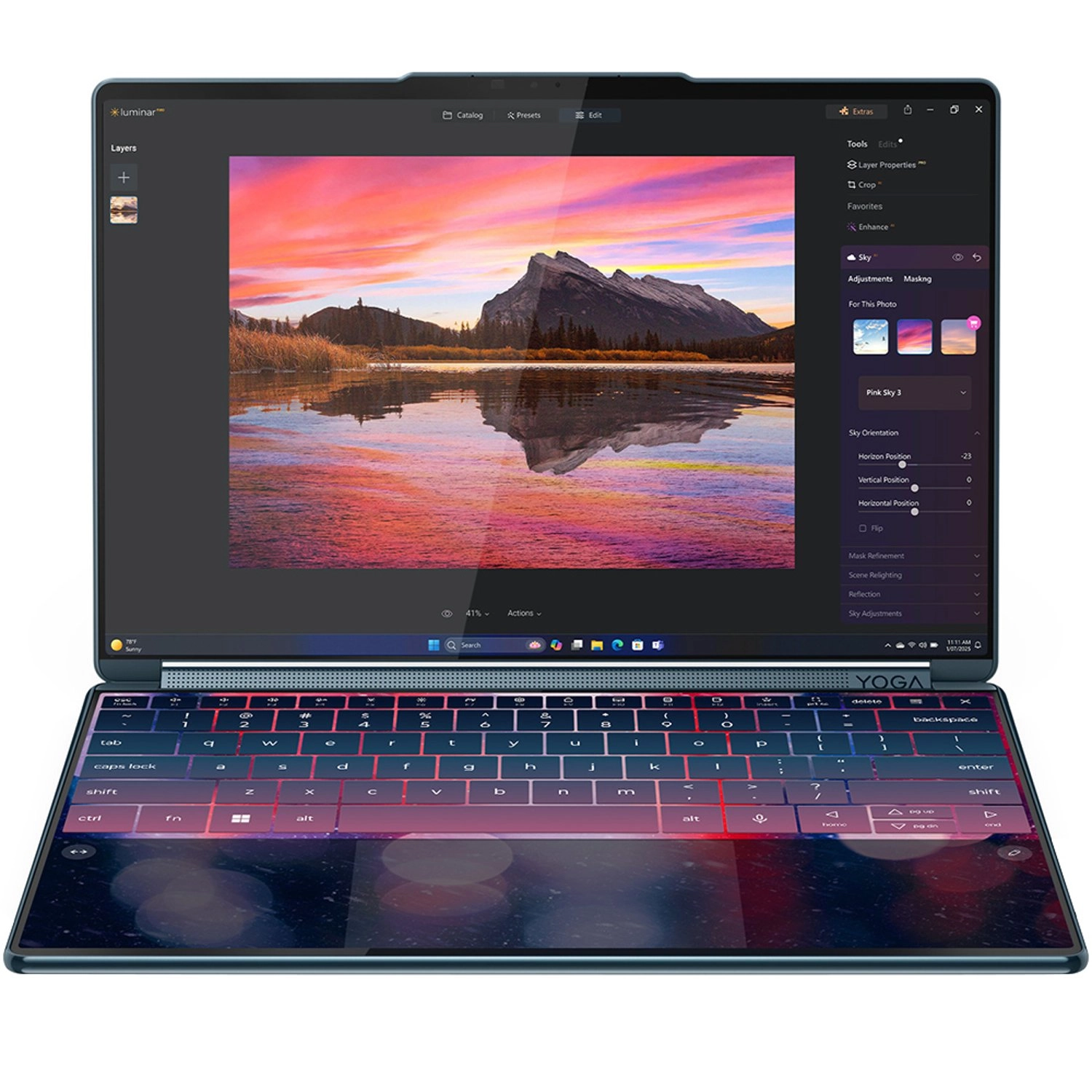 Yoga Book 9 83KJ000MAX - 14'' Core Ultra 7-255H 32GB DDR5 1TB SSD