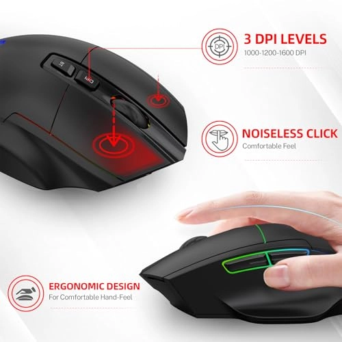 X11 Mouse - 2.4G Bluetooth
