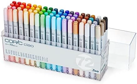 Copic Too Ciao - 72 Colors