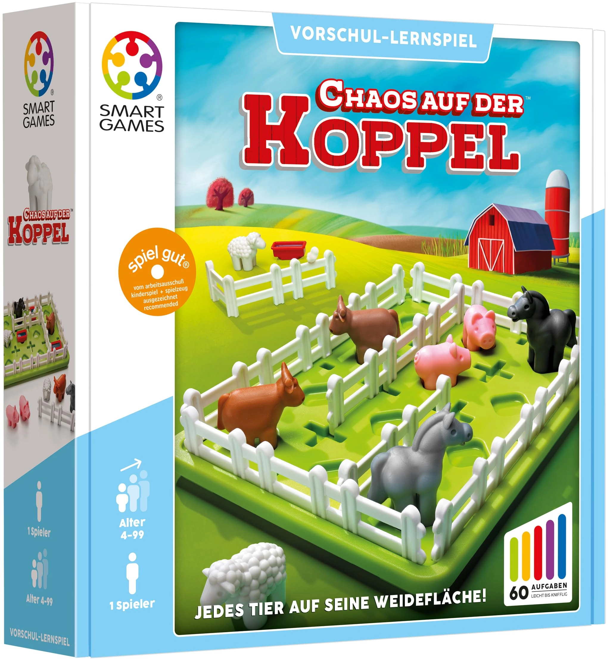 SmartGames Chaos auf der Koppel