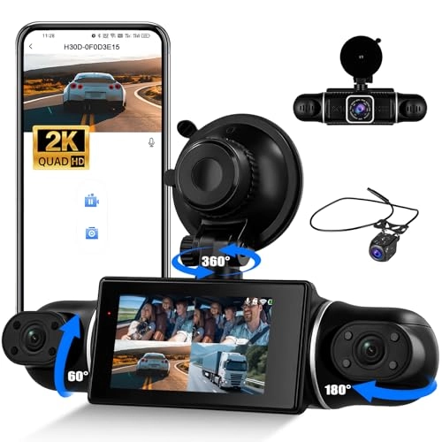 2K 360° Dashcam - 2K+3*1080P