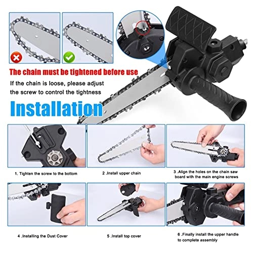 Saw Conversion Head Adapter - 6in 10Pcs