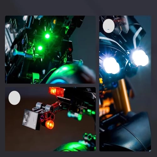 LED Light kit for LEGO Motorbike Model 42159