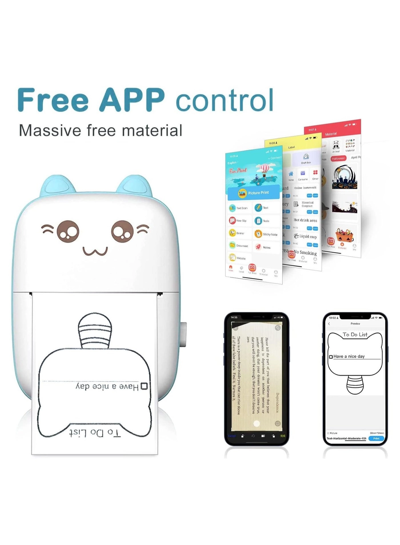 Mini Printer - Inkless