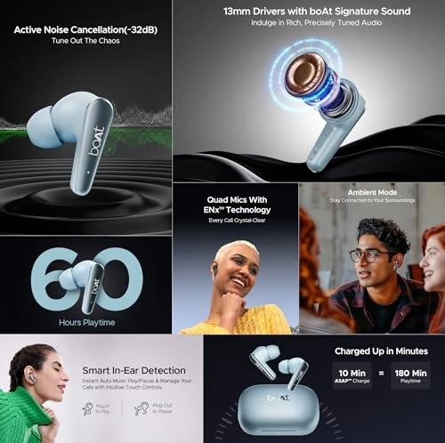 Airdopes 280 ANC Wireless Earbud