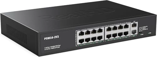 16 port poe gigabit switch 16-ports