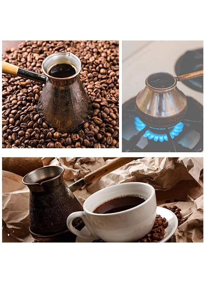 Automatic Turkish Coffee Maker - Cordless 0.5L (4 Cups) Boil-dry Protection