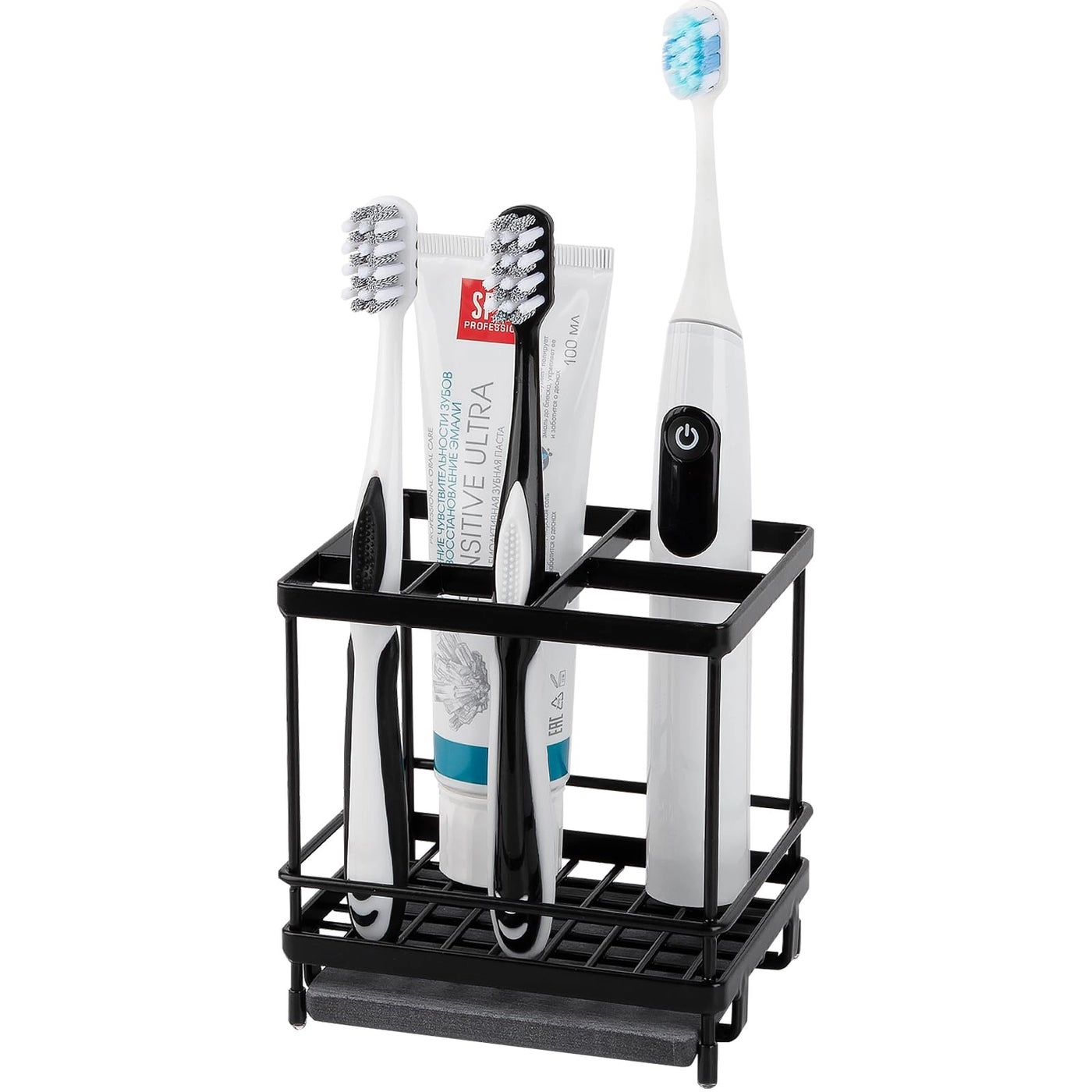 Toothbrush Holder - Countertop Shower Sink 5 Slots
