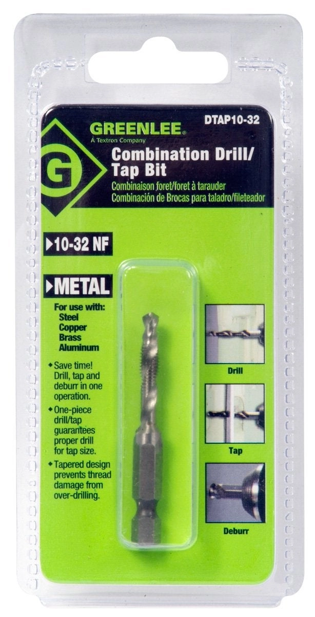 DrillTapCountersink Bit 1032X2