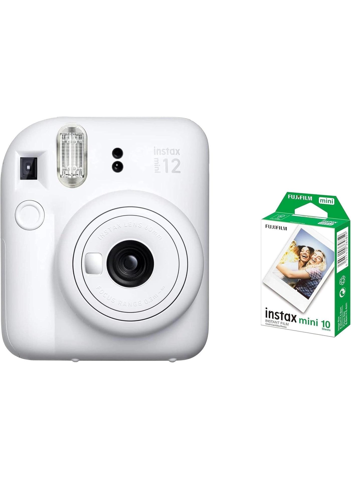 Mini 12 - 60mm 90 Seconds Developing Time Clay White Bundle