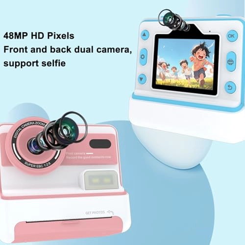 Instant Cartoon Camera - 48MP 1080P