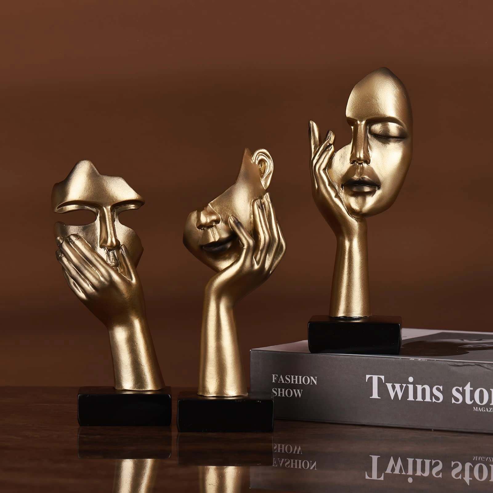 Thinker Statue - Plastic, Resin