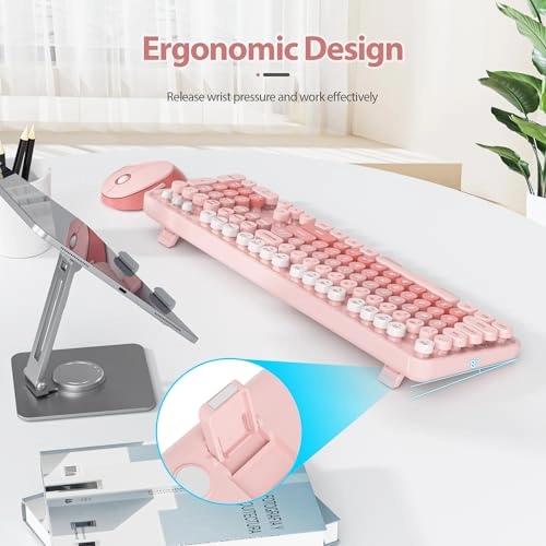 Wireless Keyboard & Mouse Set - US Wireless