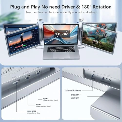 Laptop Screen Extender - 365 24 Inches 1920x1200