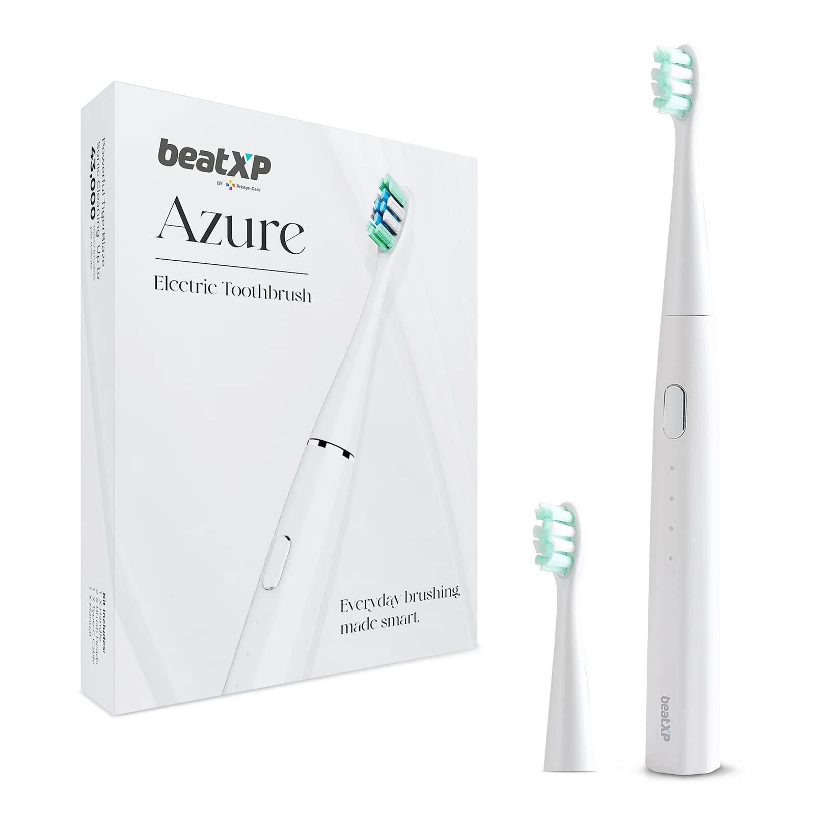 beatXP Azure - 5 Cleaning Modes 2 Brush Heads Rechargeable