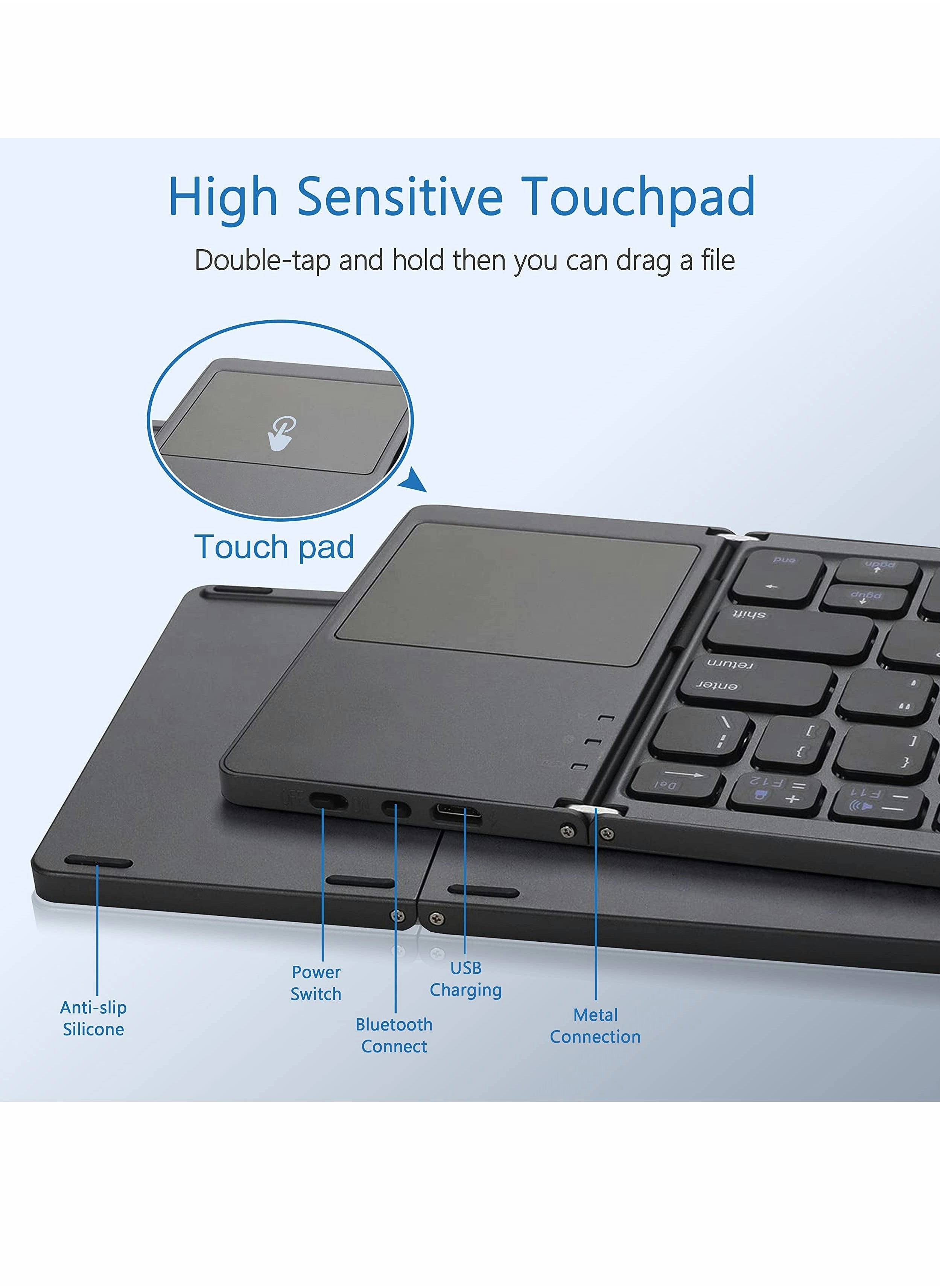 Mini Bluetooth Keyboard - Wireless