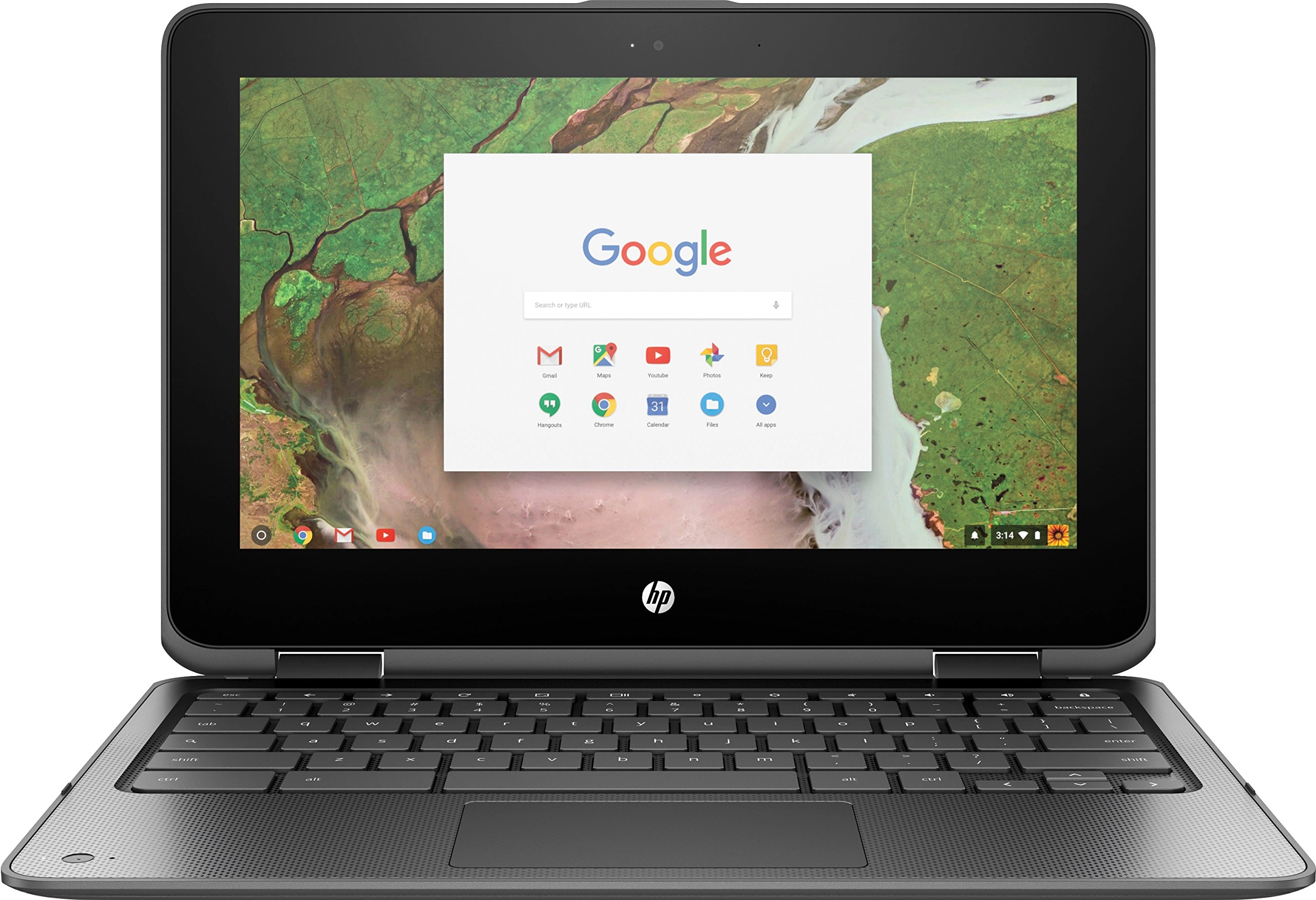 HP 11-ae051wm Chromebook x360 - 11.6'' Celeron 4GB 64GB eMMC