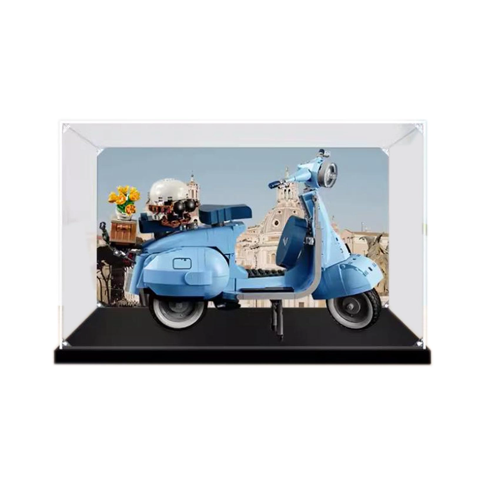 Acrylic Display Case - 15.8 x 7.9 x 9.8 inches Anti-UV