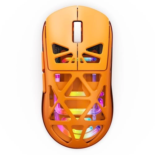 Transparent Wireless Dual-Mode Mouse - BT5.0 2.4G