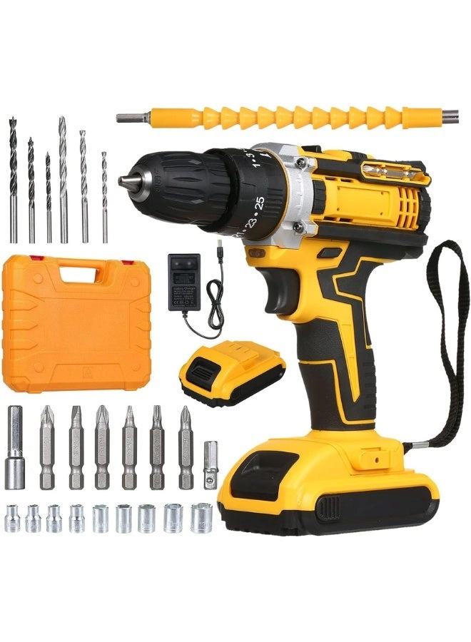 SuperStar Cordless Drill Driver - 48V 2x21V 7500mAh Kit