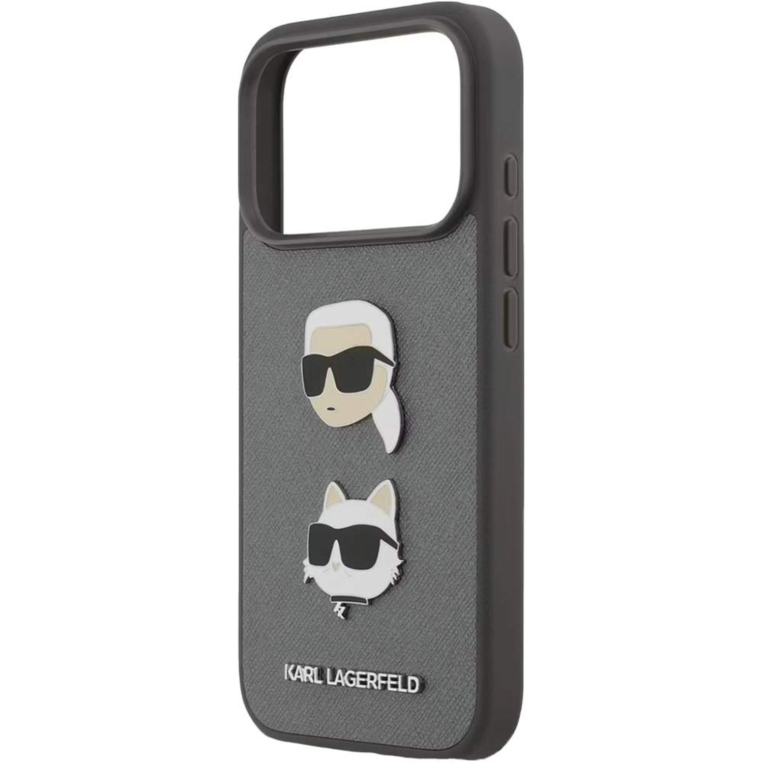 Leather Case Saffiano Leather Black for iPhone 17 Pro Max