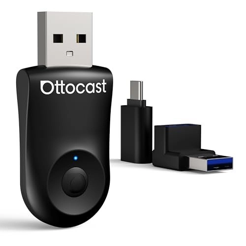 Ottocast Mini 2025 - Wireless CarPlay Android Auto USB