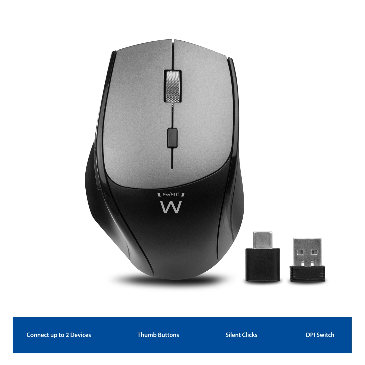 EW3245 Dual-Connect Mouse - Wireless