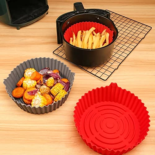 Air Fryer Silicone Pot - food-grade silicone 2 PCS