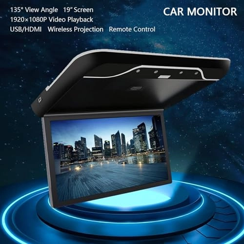 Car Overhead Mount Monitor - 19-inch