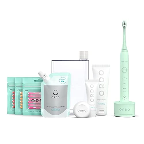 Sonic - 4 Brushing Modes Rechargeable Mint Green Starter Kit