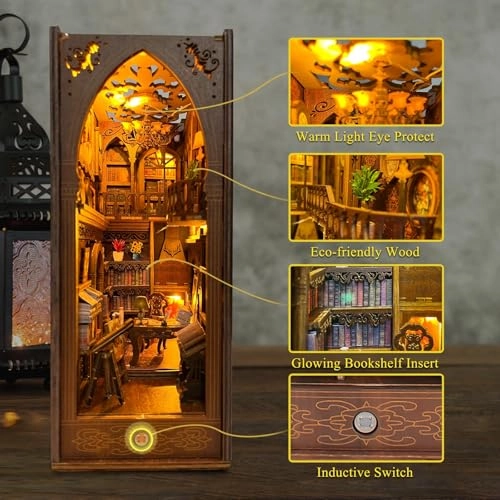 Book Nook Kit - Magic Book House